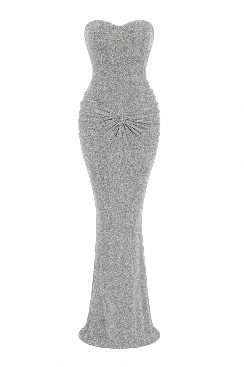 Glitzer-Abendkleid