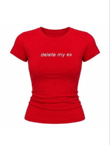 Delete My Ex – Statement T-Shirt